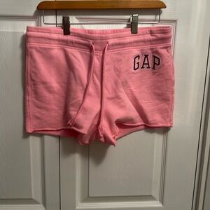Pink short shorts size small cotton